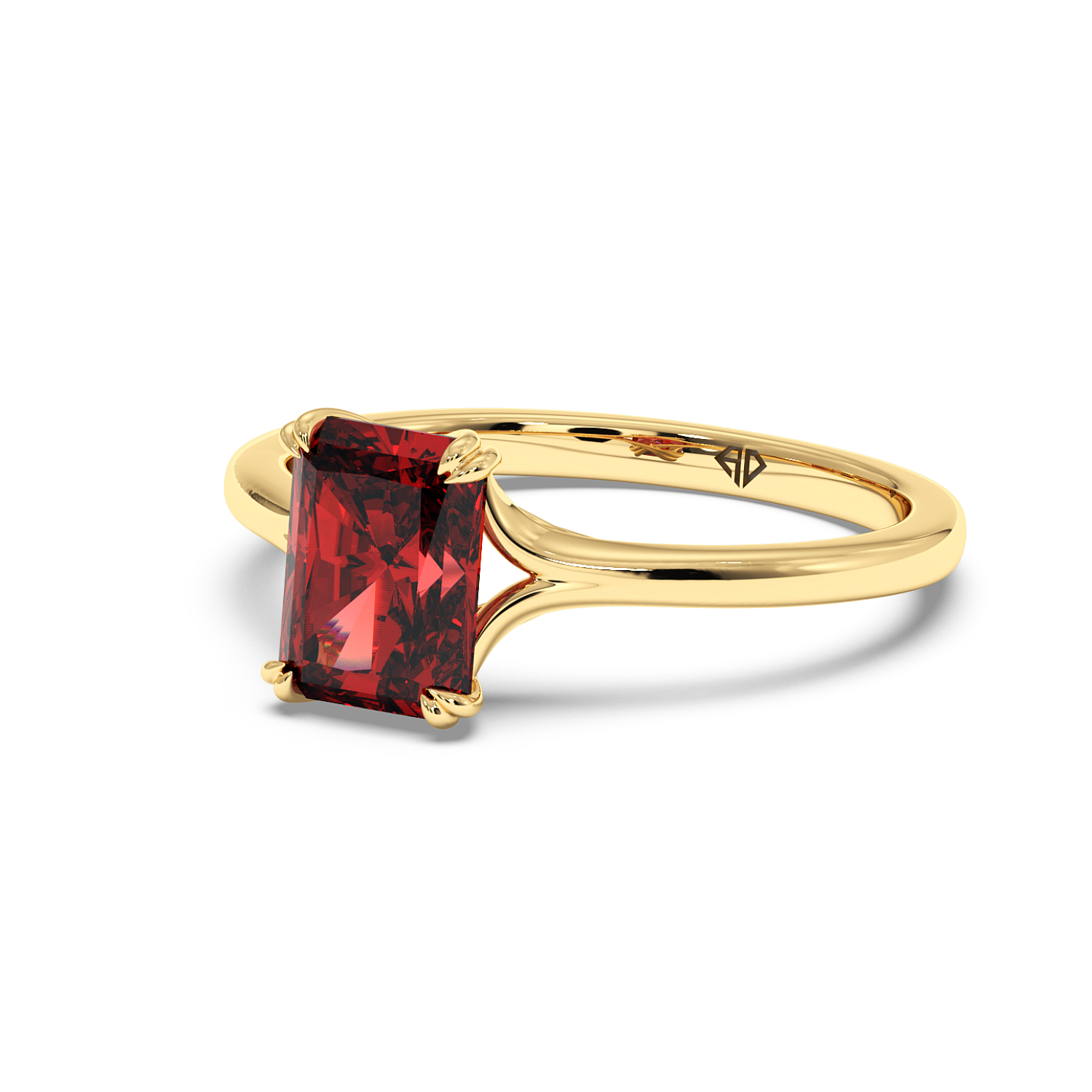 18K Yellow Gold Leone Engagement Ring