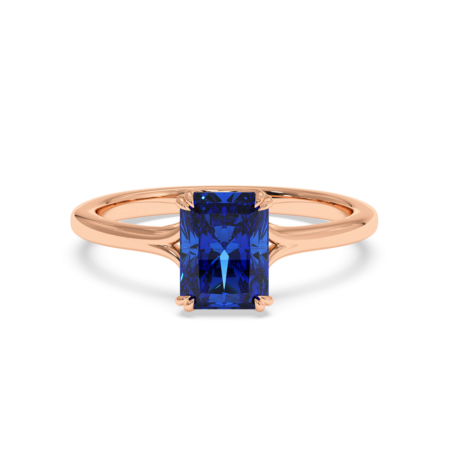 18K Rose Gold Leone Engagement Ring